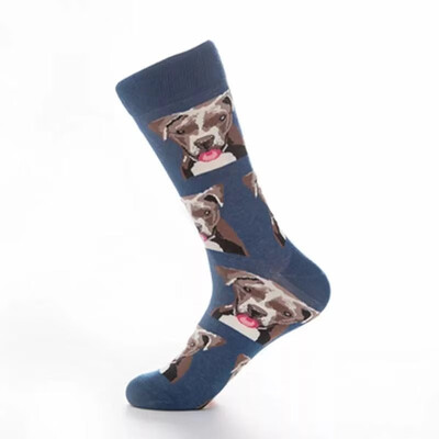 

Aa-shop Men Women 1 Pair Cute Dog Portrait Logo Colorful Socks