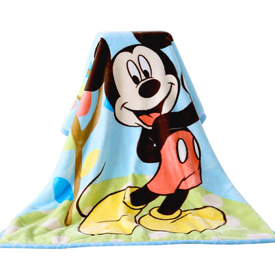 

Disney Baby Disney Baby Baby Blanket Winter Cloud Blanket Newborn Child Small Blanket Quilt Cover Blanket Gift Box Happy Childish Light Blue 110x140cm