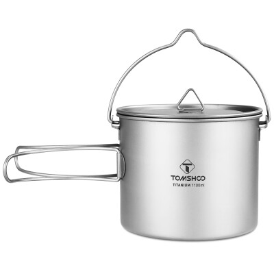 

TOMSHOO 1100ml Titanium Pot