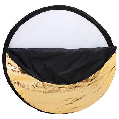 

Andoer 43" 110cm Disc 5 in 1 Gold Silver White Black Translucent Multi Portable Collapsible Photography Studio Photo Light R