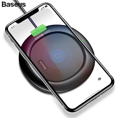 

Baseus UFO Wireless Charger For iphone  XR  Max iphone X 8 10W Qi Wireless Fast Charging for SAMSUNG S9 S8 S7