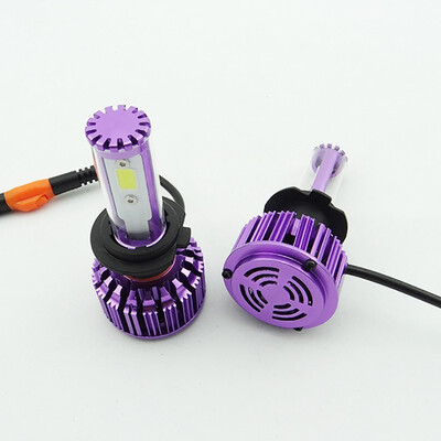 

H1 B2 2PCS Led Cob LED Chip Car Headlamp 30W 6500k White Light 6000LM Car Bulb Fog Light