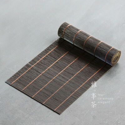 

Long Bamboo Place Mat for Gongfu Tea Ceremony Mat Tea Ware Placemat 80x30cm