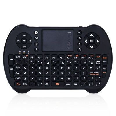 

24G Mini USB Wireless English Russian Spanish Hebrew Version Keyboard Touchpad & Air Fly Mouse Remote Control for Android Windows