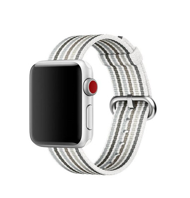 

Rainbow Woven Nylon Band For Apple Watch Strap Iwatch Series 4 3 2 1 38mm42mm44mm40mm wrist bracelet fabric belt