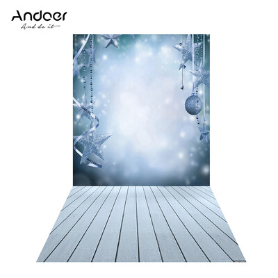 

Andoer 15 09m49 30ft Backdrop Photography Background Twinkle Moon Star Wood Floor Picture for DSLR Camera Children Newbor