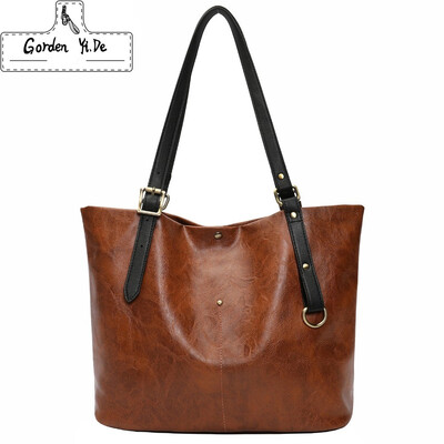 

New Fashion Women Handbags 2019 Large Capacity Female Messenger Bags Big Shoulder Bag Tote High Quality Leather Casual Tote Bag