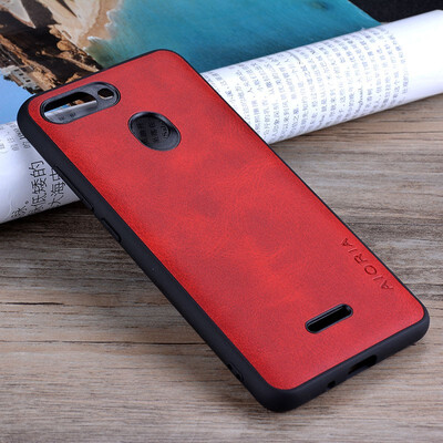 

Case for xiaomi redmi 6 pro Luxury Vintage leather cover for Xiaomi Redmi 6 pro case phone funda coque capa Business hoesje