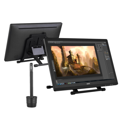 

Ugee 2150 215" 5080LPI 1080P HD Graphics Drawing Tablet Screen IPS Monitor Display Stand Adjustable w 2 Intelligent Pen Pressu