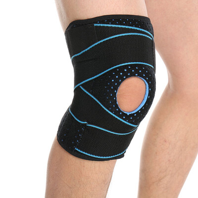 

FITTOO 1PCS Breathable Adjustable Elastic Sports Leg Knee Support Brace Patella Wrap Protector Pads