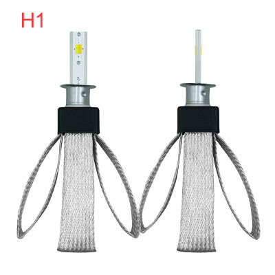 

1pair 12v 60w Car Headlight H4 led Spotlight Pure White 6000K auto auxiliary light Car Headlamp H7 H11 H1 9005 9006 Car Fog Lamp