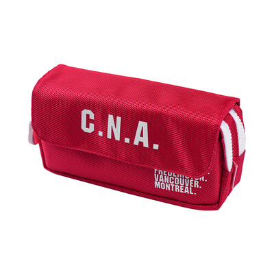 

Large Capacity Pencil Cases Canvas Pen Pouch Durable Stationary Organizer Bag with Double Zippers for Pens Pencils Highlighters Ma