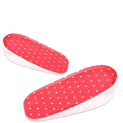 

3AnGnI Bonnie Silicone Invisible Heightening Insole Mens Shock Comfortable Green Dot Womens 25cm