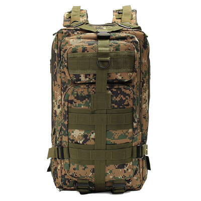 

Backpack 30L unisex outdoor military tactical backpack camping hiking fishing hunting bag travel 1000D nylon
