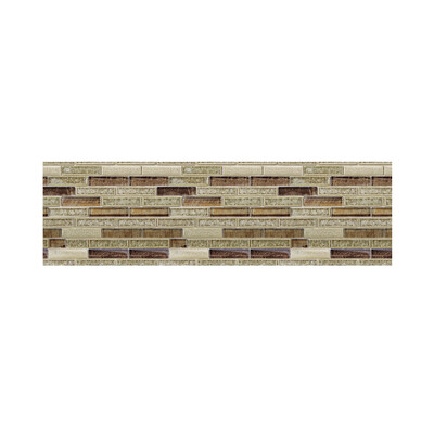 

Simulation Mosaic Wall Sticker PVC Mouldproof Moistureproof Oilproof Self-adhesive Wallpaper for Kitchen Bathroom&Bar
