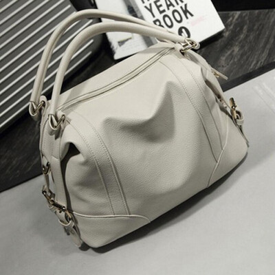 

High Capacity Soft Casual PU Leather Female Handbag Fashion Women Shoulder Bags Daily Women Tote All Match Messenger Bag PT0131