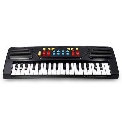 

37 Keys Black Digital Music Electronic Keyboard Key Board Electric Piano Kids Gift Musical Instrument