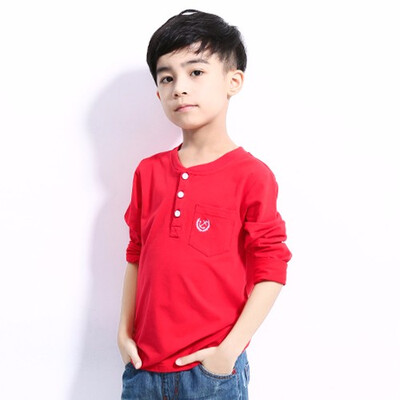 

Childrens clothing boy T-shirt autumn 2018 new long-sleeved bottoming shirt small children big children autumn tide baby