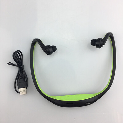 

HEONYIRRY S9 Bluetooth Headset Neckband Wireless Earphone Sport Portable Headphone SDTF Card Earbud with Microphone MusicPlayer