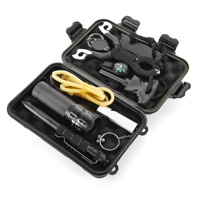 

Outdoor Multi-function Self-help SOS Emergency Equipment Kit