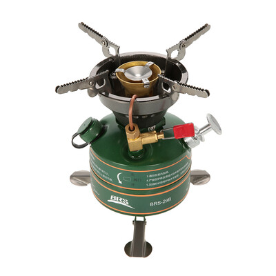 

BRS Outdoor Camping Hiking Portable Integrated Non-preheating Gasoline-burning Fuel Stove Gasoline Camping Stove Fishing Picnic Fu