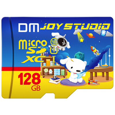 

Jingdong JOY joint name Damai DM 128GB TF MicroSD memory card C10 joint version mobile phone driving recorder monitor high speed memory card