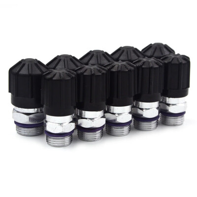 

5 pairs High Pressure&Low Pressure Car Air Conditioning Gas Filling Nozzle Gas Mouth for BMW Black Color