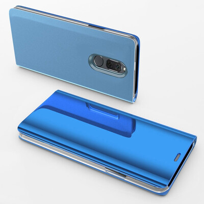 

MOONCASE Huawei Glory 9N 9i Bracket Plating Mirror Holster - Blue