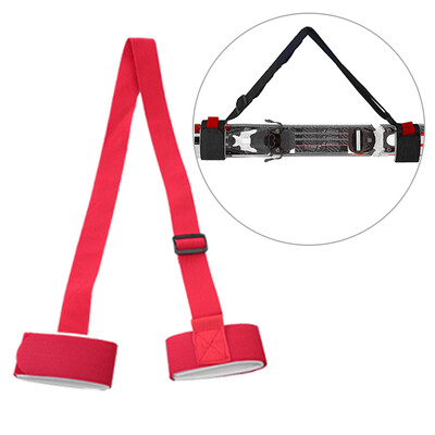 

12M Ski Carrier Straps Handle Adjustable Snowboard Shoulder Strap Handle Skis Sling Braces