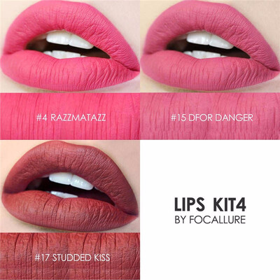 

Focallure Matte lipstick pen 3 packs set