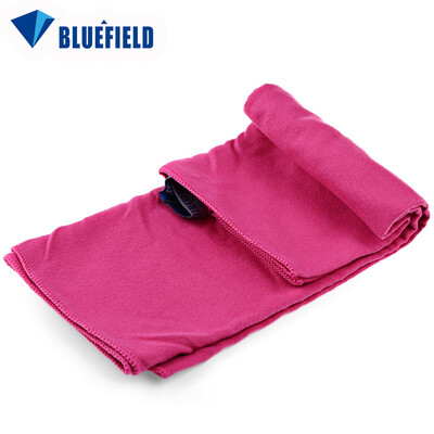 

300 x 700mm Bluefield Quick Dry Towel Portable Microfiber Facecloth Outdoor Sport Accessory