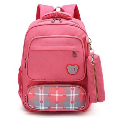 

Waterproof School Bag Backpack Children Girls Boys Book Bags Satchel Orthopedic Waterproof Kids Mochila Infantil With Pencil box