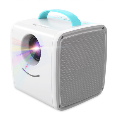 

Q2 Portable Mini LCD Projector Home Theater Dual Speakers Support Full HD 1080P
