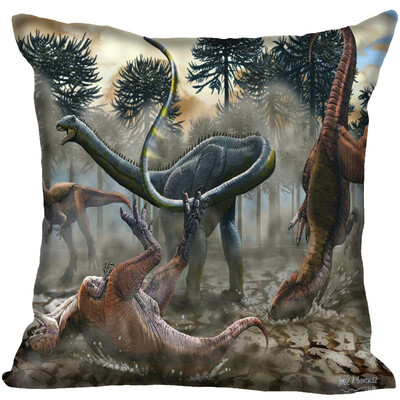 

Dinosaur Hot Sale Pillow Case High Quality New Years Pillowcase Decorative Pillow Cover For Wedding Decorative Christmas
