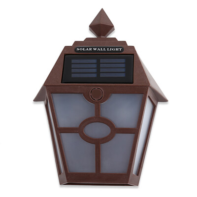 

Solar Powered Hexagonal LED Wall Lamp Landscape Light