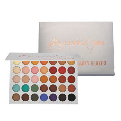 

Beauty Glazed 63 Colors Charming Eyeshadow Palette Make Up Palette Matte Shimmer Nude Pigmented Eye Shadow Powder Palette