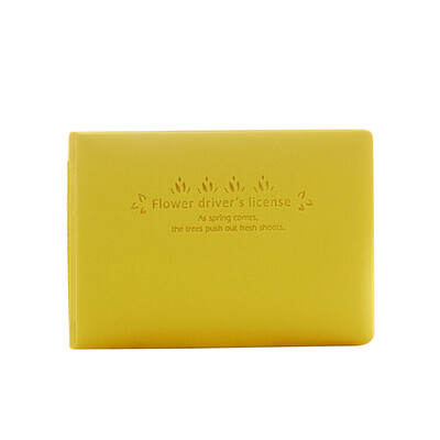 

Cute Identification Card Drivers License Card Holder Super Slim Lovely Fresh Candy Color Cards Storage Bag