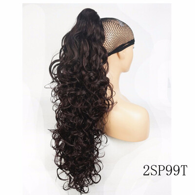 

StrongBeauty Long Curly Claw Clip Ponytail Hairpiece Hair Extensions 32 inch Synthetic Heat Resistant Fiber