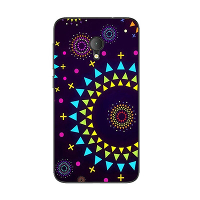

TPU Soft Phone Case for Vodafone smart N9 lite VDF620 Back Cover Rose Colored plum deer style