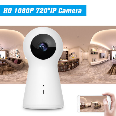 

WiFi Panoramic Camera 1080P Fish Eye Dual Lens 720 Degrees VR Wireless Mini Cam Mobile Phone Remote Control Night Vision Panorama