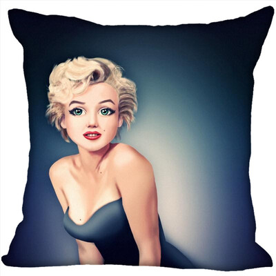 

Marilyn Monroe Hot Sale Pillow Case High Quality New Years Pillowcase Decorative Pillow Cover For Wedding Decorative Christmas