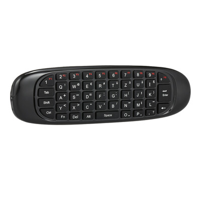 

Deutsch Version 24G Air Mouse Wireless Keyboard Remote Control 6-Axis Motion Sensing for Smart TV Android TV BOX PC