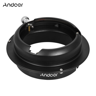 

Andoer Photo Studio Universal 95mm Mini Flash to Bowens Mount Speedring Converter Adapter Ring for Neewer Andoer Godox 180W 250W 3