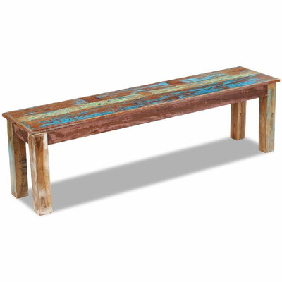 

Bench Solid Reclaimed Wood 63"x138"x181