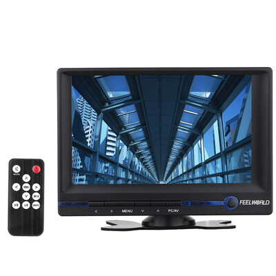 

FEELWORLD FW639AH 7" TFT LCD HD Monitor with HDMI VGA AV Input for Video DSLR Camera with Car Adapter Remote Controller Sunshade