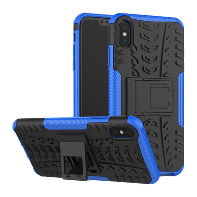 

Heavy Duty Armor Shockproof Hard Hybird Silicone Phone Cover Case for iPhone XS Max XR XS X 8 Plus 7 Plus 6 Plus 5 5S SE