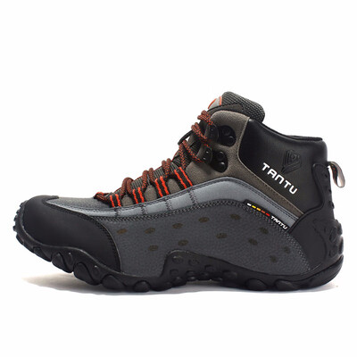 

Mens Hiking Boots Waterproof High Top Winter Walking Non Slip Trekking Shoes Sneakers