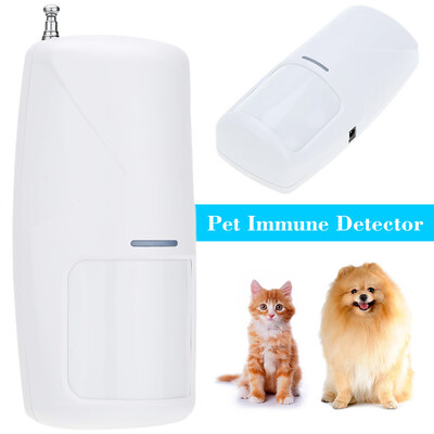 

433 MHz Wireless 10KG Pet Immune Motion PIR Detector Sensor With for Home Security Alarm System