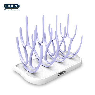 

OIDIRE baby bottle drying rack children storage drying rack dust baby pacifier bracket drying drain shelf