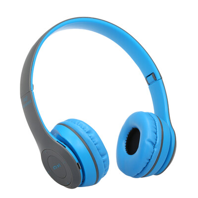 

P47 Wireless Bluetooth 41 Headphones Foldable Over Ear Headset 35mm Muisc Earphone FM Radio TF Card Slot Hands-free w Mic